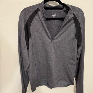 Men’s Avia Heather Gray and Black Pullover